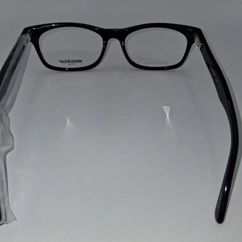 Woolrich 7857 Unisex Adult Eyeglasses Frame  Black Full Rim 56-18-150